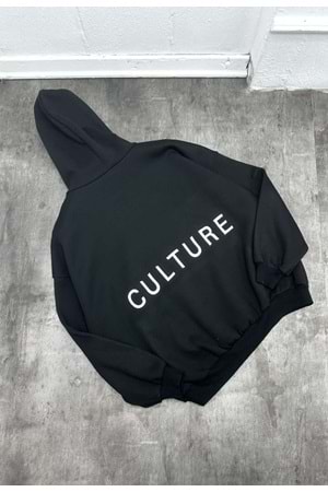 1002 CULTURE SWEAT - SİYAH - STANDART