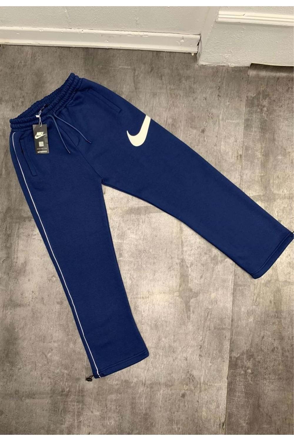 1044 NIKE KABARTMA LOGO BAGGY ESOFMAN - İNDİGO LACİVERT