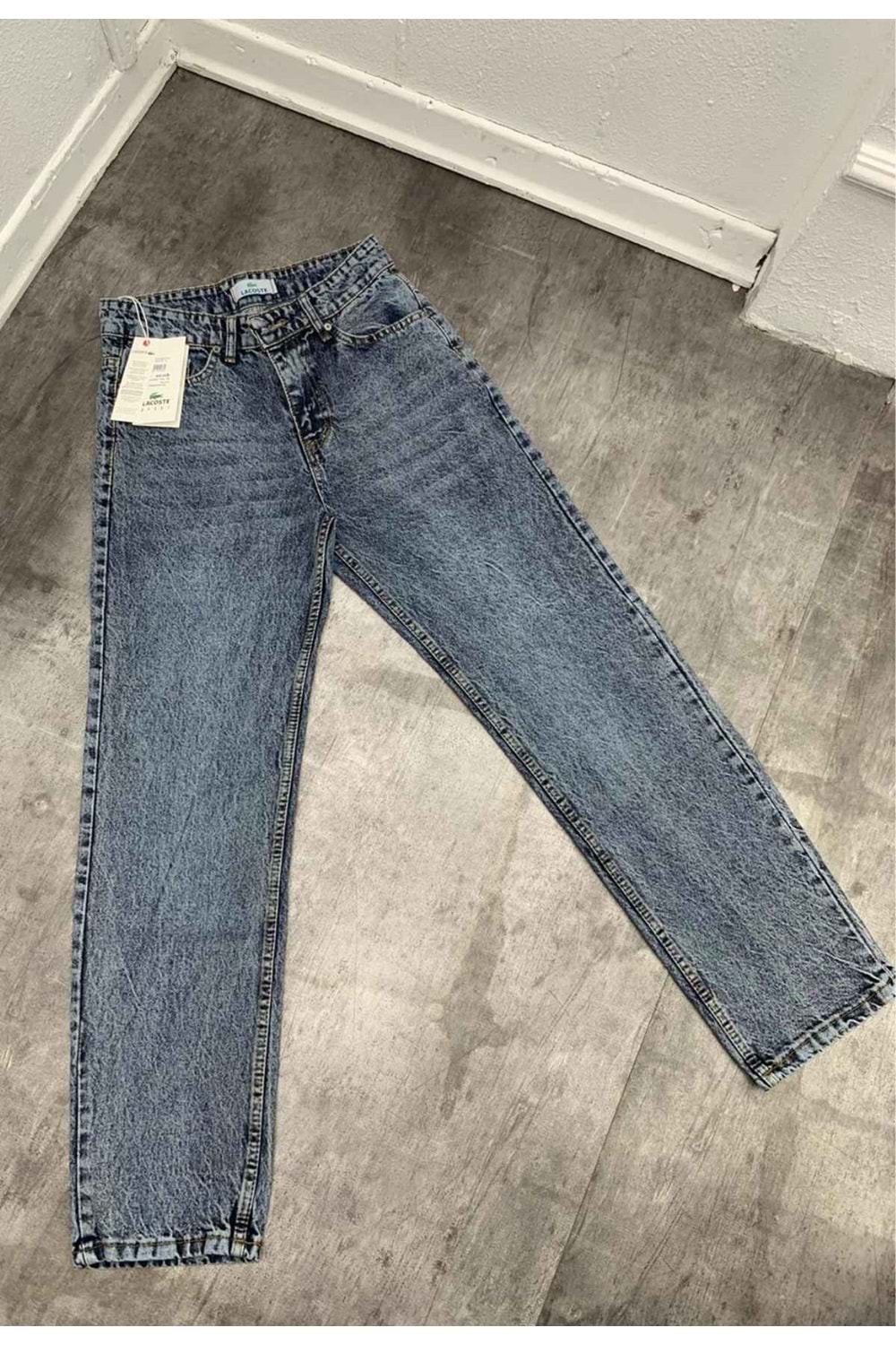 1023 LACOSTE BAGGY KOT - LACİVERT ESKİTME - 29